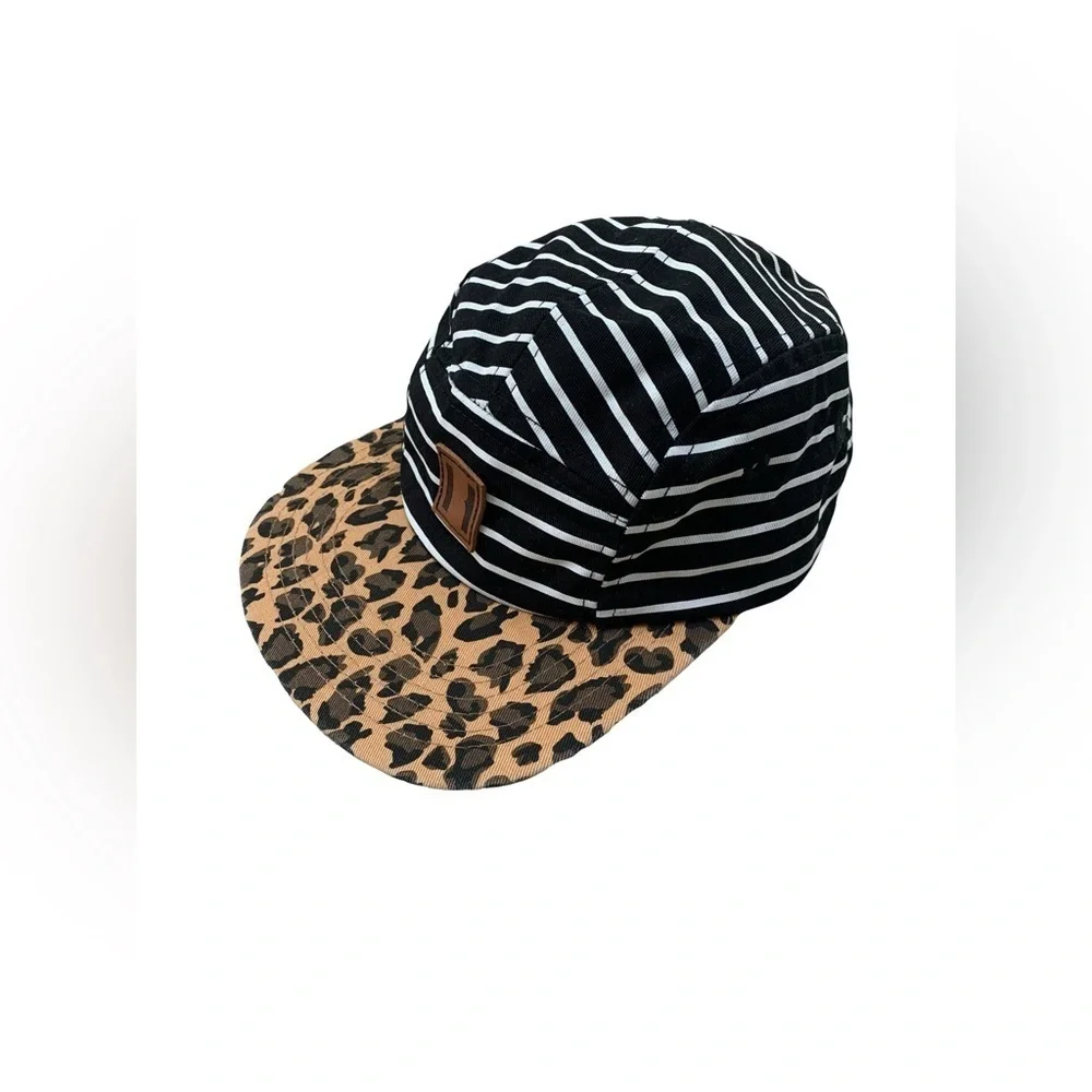 Beau Hudson Toddler Mixed Print Leopard Hat
